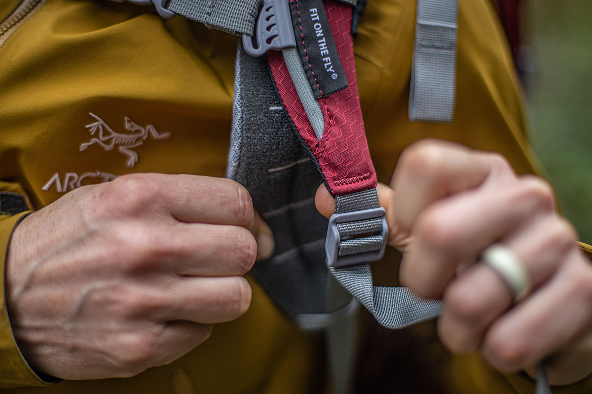 Osprey fit outlet on the fly